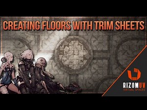Creating Detailed Floors for Games Using Trim Sheet... Video