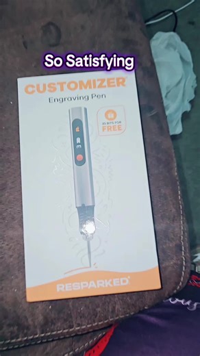 Tried an Engraving Pen… Here’s What Happened ✍️🔥 Description: This Resparked engraving pen lets you customize EVERYTHING — cups, jewelry, gifts & more! Super easy to use and perfect for small business owners, DIY lovers, or personalized gifts. Hashtags: #DIYGifts #EngravingPen #SmallBusinessTools #CraftTok #PersonalizedGifts Keywords: engraving pen review, resparked customizer, diy engraving, personalized gift tools, small business supplies, craft tools review