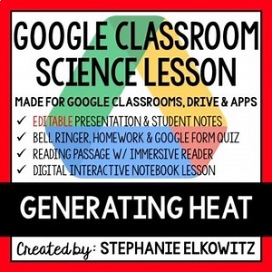 Generating Heat Google Classroom Lesson