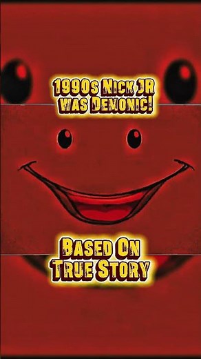 THE 1990s NICK JR FACE WAS DEMONIC! THE MILLENNIAL HORROR!
