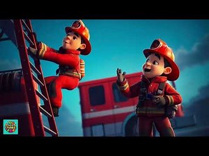 I’m a Firefighter 🚒 | Kids Song About Fire Safety & Helping Others | Educational Sing Along