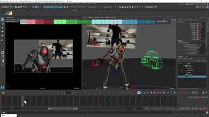 MAYA打斗动画教程The Gnomon Workshop Animating a Complex Fight Action Sequence in Maya