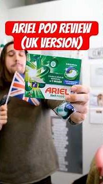 Ariel Laundry Pod Review (UK Version)