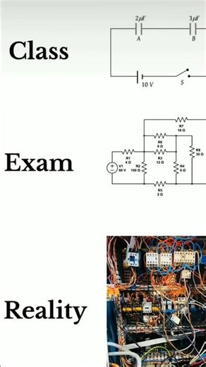 Engineering Reality Check: Circuits Class vs. Real LifeThe Difference Between #short #viralvideo