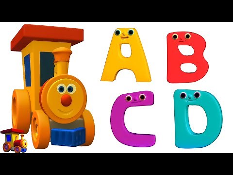 Let's Learn ABC, Alphabet with Ben the Train + More Learning Videos for Kids