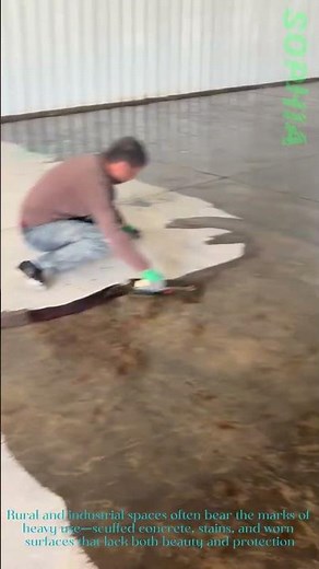 Transforming Concrete: Epoxy Floor Coating Application