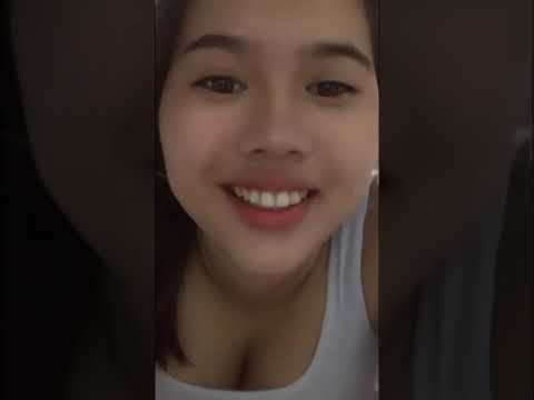 Periscope cute girl / ASMR Smile by Beautiful girl 👗💦🎉#webcam #facecam #cute