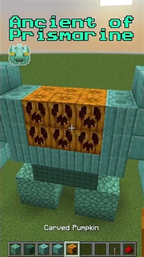 How to spawn Ancient of Prismarine - Minecraft Shorts