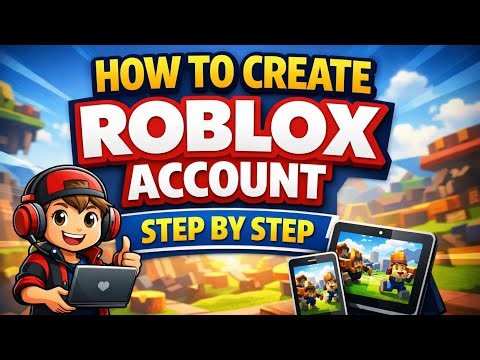 How to Create a Roblox Account FAST in 2026 – Step by Step Guide!