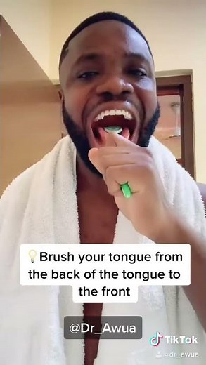 How to Brush your Tongue correctly