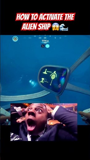HOW TO ACTIVATE THE ALIEN SHIP 😱🌊 #subnautica #subnautica2