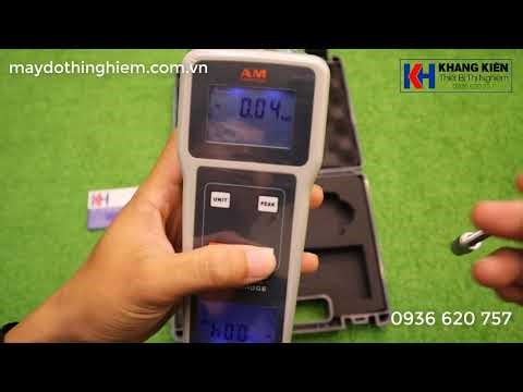 Hướng dẫn sử dụng máy đo lực kéo đẩy Amittari FG-104-200kg | FG 104