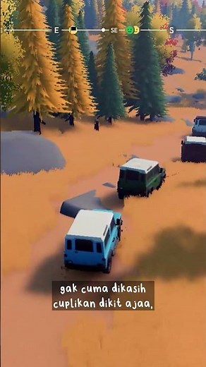 Baru Demo Aja, Udah Bikin Betah Eksplor 🚙⛰️🌿 #overthehill #cozygame #indiegame #steamgame