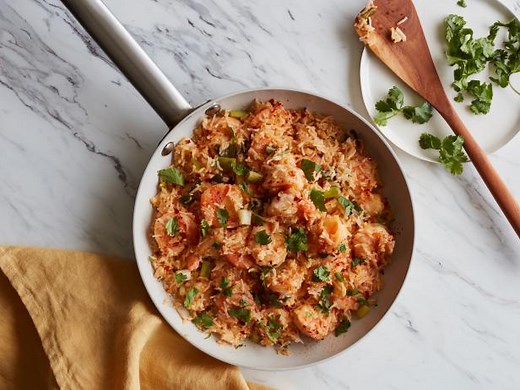 Firecracker Shrimp and Rice