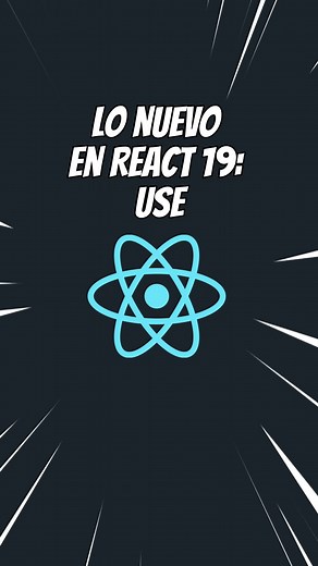 Lo nuevo en React 19: use #reactjs #javascript #frontend