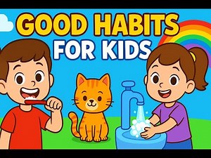 Good Habits for Kids | Healthy Habits Cartoon in English | Learning Video for Toddlers