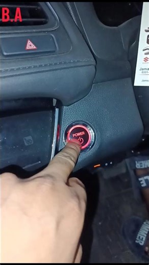Which car push start button#automobile#viral#shorts