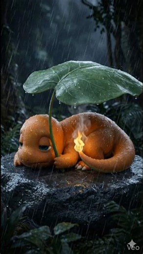 Charmander Left in the Rain… Almost Lost His Flame 💔🔥 #pokemonshorts #shorts #pokemon