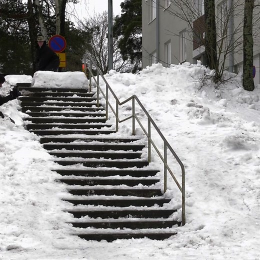 Noah Brown Snowboarding in Winter with DC Shoes