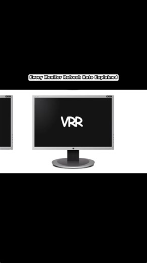 Every Monitor Refresh Rate Explained ( VRR ) #vrr #monitor | monitor