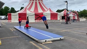 The high-energy Flip Circus premieres in Rochester at Greece Ridge Mall