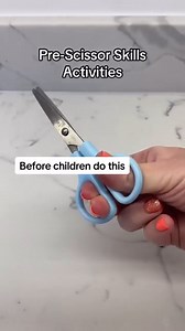 875K views · 7.5K reactions | Before children can use scissors, it is really important to build their fine and gross motor skills. Here are some simple ways to do just that! ✂ #finemotorskills | Twinkl Resources | Facebook