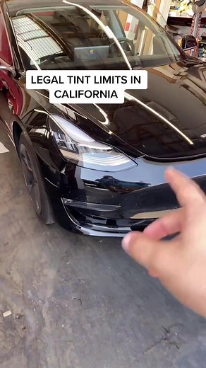 What tint darkness do you have? #california #tint #legal #windowtint #carmods