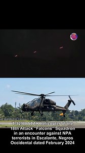 44K views · 1.3K reactions | A Philippine Air Force T-129B ATAK helicopter conducting a strafing run towards NPA terrorist positions during an encounter in Escalante Negros Occidental dated February 2024. #t129atak #attackhelicopter #AFPMPU #AFPMPU #fbreelsvideo | AFP Modernization Program Updates | Facebook