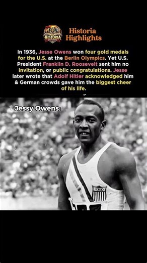Jesse Owens’ Triumph—and the Reception at Home