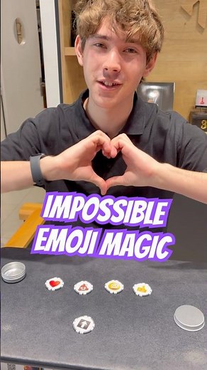 CRAZY Emoji Magic Trick! 🎩🥳🎉🪄🔥