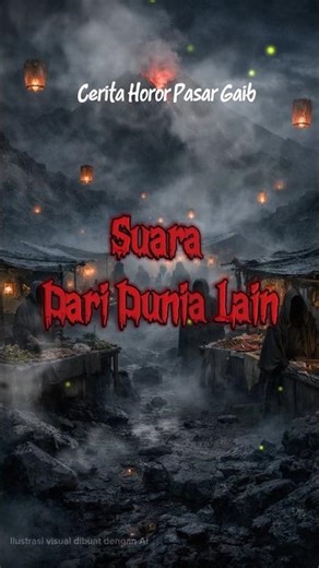 Mount Merapi Bubrah Market #bubrahmarket #indonesianhorror #storytelling