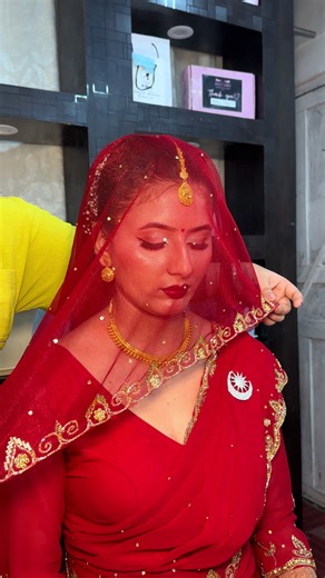 Stunning Nepali Bridal Makeup Transformation