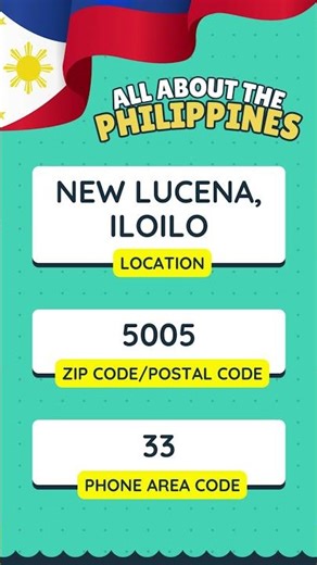 New Lucena, Iloilo Zip Code and Area Code