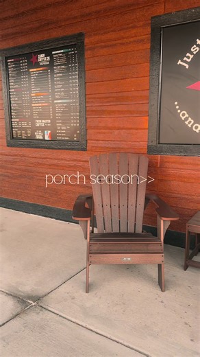 Enjoy Warm Weather on Our Porch with Friends!