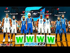 i hosted a DF 2v2 RUSH RACE in NBA 2K21! Who's the BEST DUO in MY CLAN!? NBA2K21 (Ep.2)