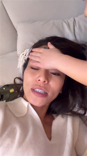 Motherhood in a nutshell. I’m fine, I’m fine, I’m doing great! All I need is a nap that I’ll never be able to take. | Jamie Chung