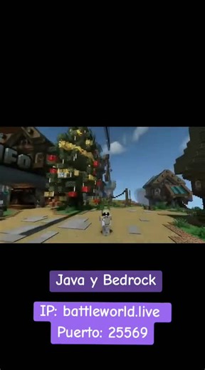 IP: battleworld.live Puerto: 25569 #servidordeminecraft #servidorminecraft #minecraft #minecraftserver #minecraftbedrock #minecraftjava #minecraftjavasmpserver #minecrafrjavasmp