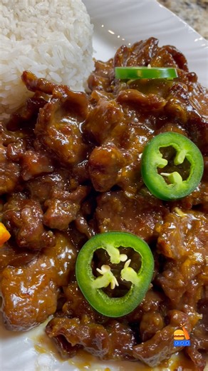 SWEET AND SPICY CRISPY ORANGE BEEF
