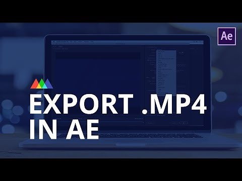 How to Save an MP4 in After Effects