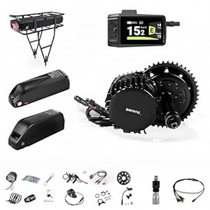 Amazon.com : Bafang 1000W Mid Drive Kit with Battery(Optional) :Bafang HD BBS03 Ebike Conversion Kit with Display,48V/52V 8Fun Electric Bike Conversion Kit for Moutain Road Bike : Sports & Outdoors