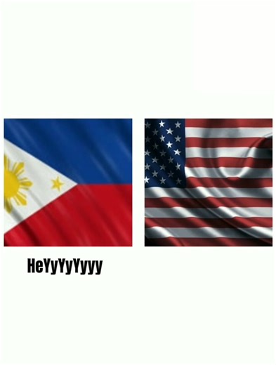Philippines and United States of America #Capcut #Template #Edit #Flag #fypシ゚viral #Philippines #United States #of America #