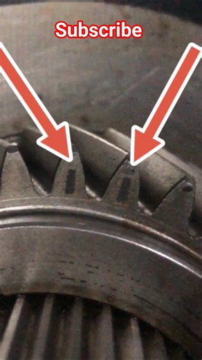 Don't forget to enhance these timing marks for the installation of timing gear #perkins#diesel