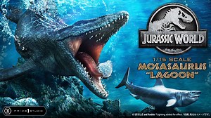 48K views · 668 reactions | ＼Pre-Orders Coming Soon／ A thrashing tail, a predator’s gaping jaws— captured in breathtaking detail at nearly one meter long. From the blockbuster film Jurassic World, Mosasaurus “Lagoon” 1/15 Scale joins the lineup‼ ■More details here https://www.prime1studio.com/nls15-jw-mosasaurus/nls15-jw-mosasaurus.html?utm_source=facebook&utm_medium=social #JurassicWorld #Mosasaurus #Prime1Studio | Prime 1 Studio | Facebook