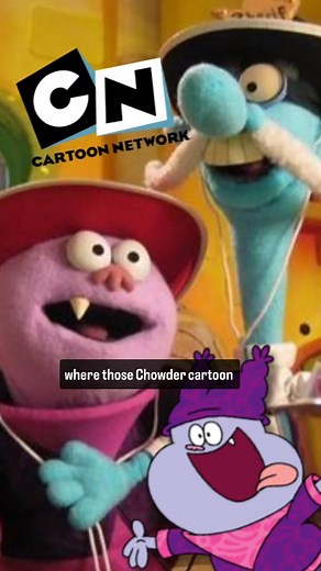 Where are the Chowder Cartoon Network puppets? @puppettroop FULL video at YouTube.com/JustinTalksPuppets ..................... #chowder #cartoonnetwork #warnerbros #childhood #nostalgia #nostalgic #puppets #kidshow #muppets #puppetry #puppeteer #2000s #puppetshow #behindthescenes #puppetbuilding #puppetmaker #2000skids #youtube #explore #explorepage #tagafriend | Justin Galluccio