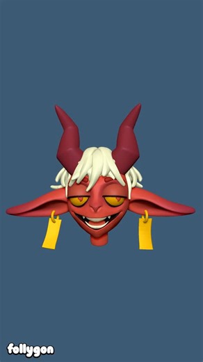 Follygon on Instagram: "How do you get started with digital sculpting? Daily Sculpt 155"