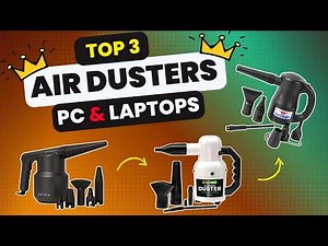 Best Air Compressor for Cleaning PC & Laptops 💨 Top 3 Air Dusters of 2025