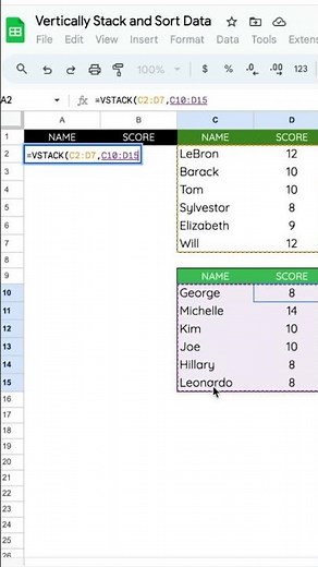 How to Sort 2 Ranges of Data in #googlesheets