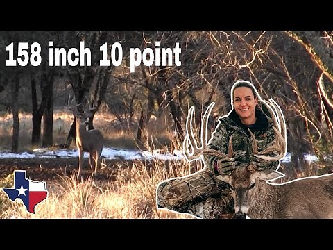 2020 West Texas 10 Point Buck! 160 inch Texas Whitetail Buck!