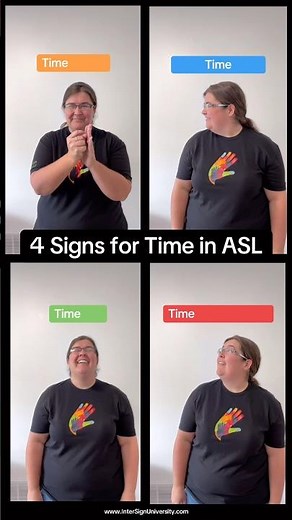 🕰️ How to sign “time” (4 ways) in ASL | Beginner ASL Time Signs