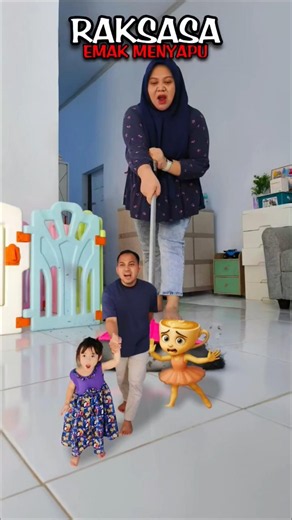 Apa❗Emak Menyapu Ballerina ❗Begini Cara Buatnya❗#editing #tutorial